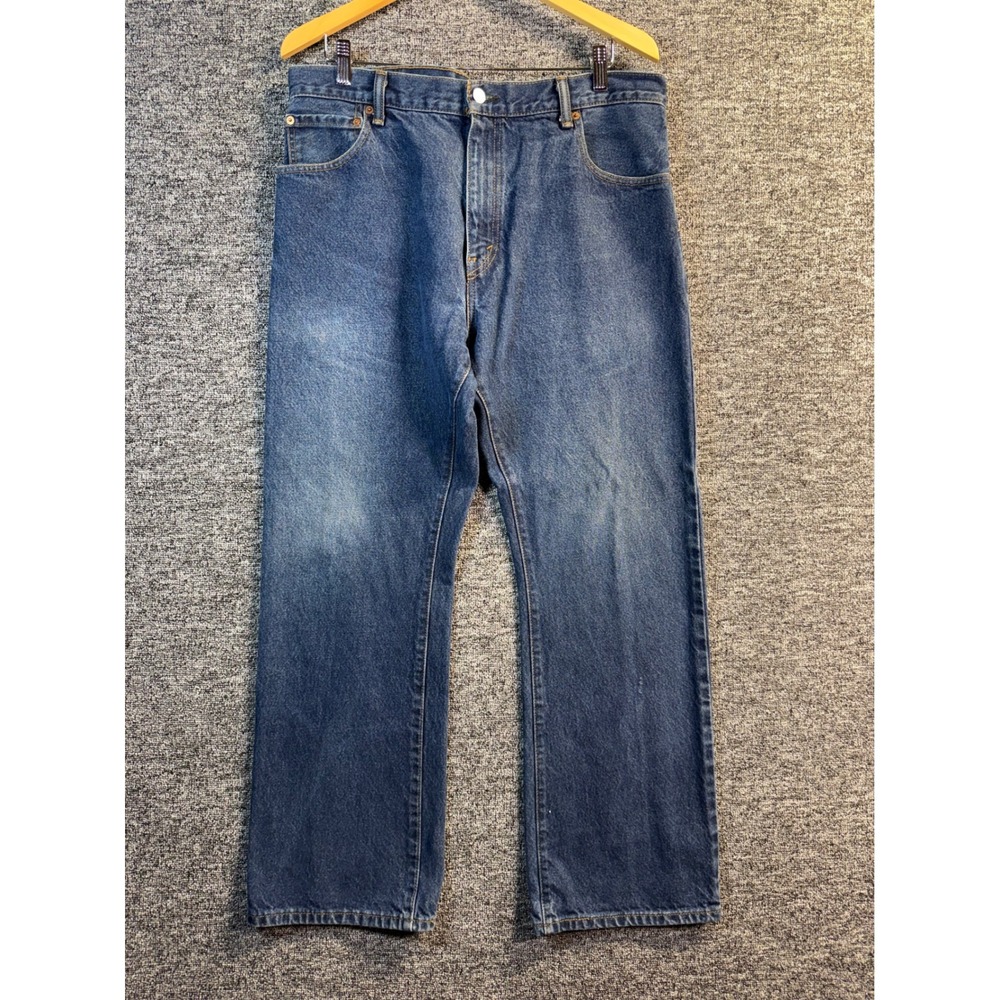 Levis 517 Bootcut Jeans Mens 36x30 Medium Wash Blue Denim Vintage 2012 Mexico